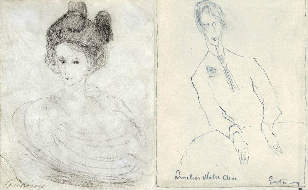 Lajos Gulácsy comparable auction result: lajos gul csy 1882 1932 portrait of a woman around 1917 lavelias walse clevi around 1917
