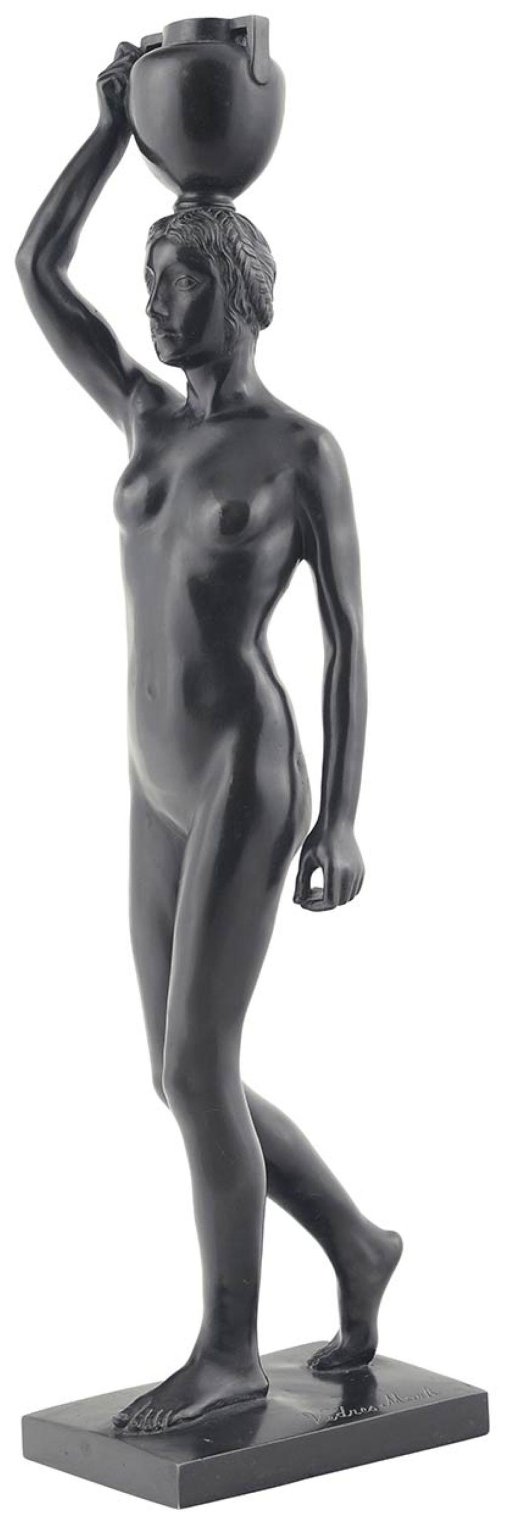 Márk Vedres comparable auction result: m rk vedres 1870 1961 girl with a jug girl carrying a jug 1910