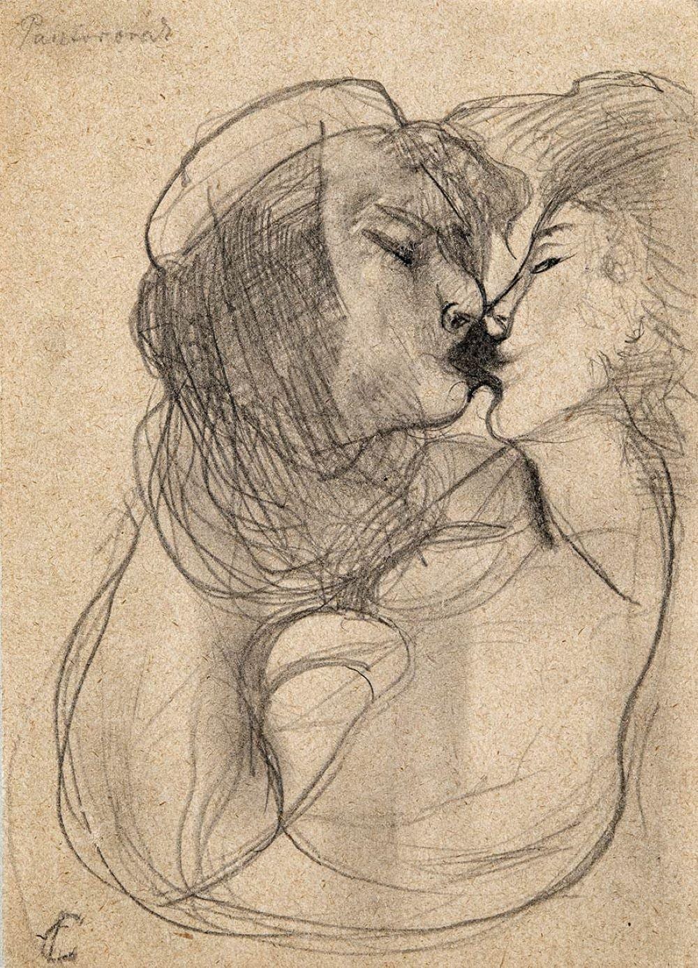 Lajos Gulácsy comparable auction result: lajos gul csy 1882 1932 lovers tryst 1909 1910