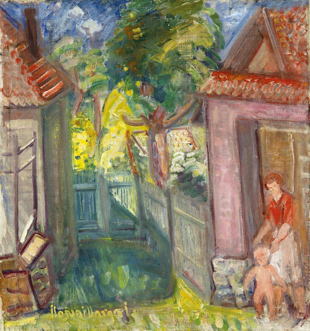 istv n ilosvai varga 1895 1978 mother with child · Virág Judit Gallery · 2022-12-19 István Ilosvai Varga comparable auction result: istv n ilosvai varga 1895 1978 mother with child