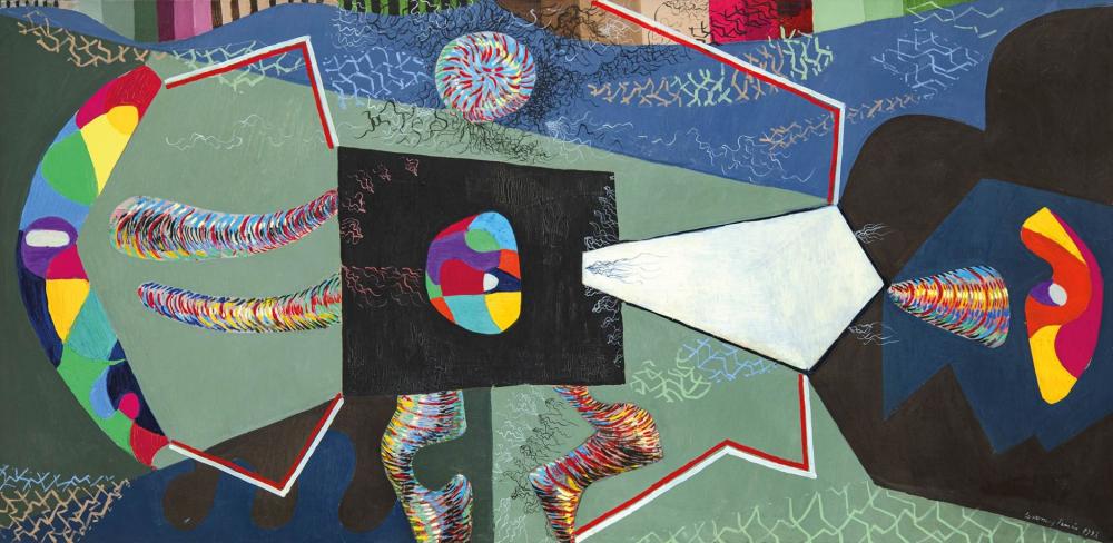 Tamás Lossonczy comparable auction result: tam s lossonczy 1904 2009 the big target 1973