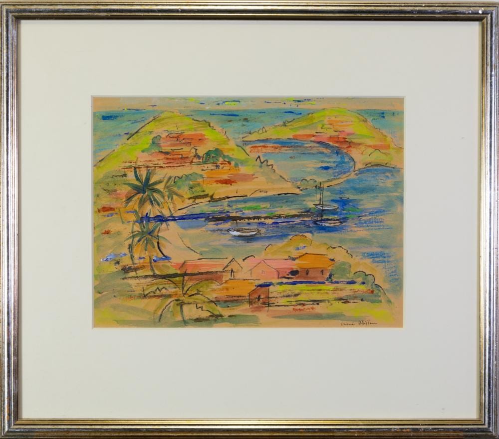 Valerie Albiston comparable auction result: valerie albiston 1911 2008 the bay new caledonia