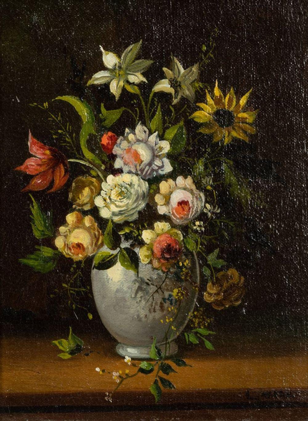 L. Martin comparable auction result: l martin bloemstilleven