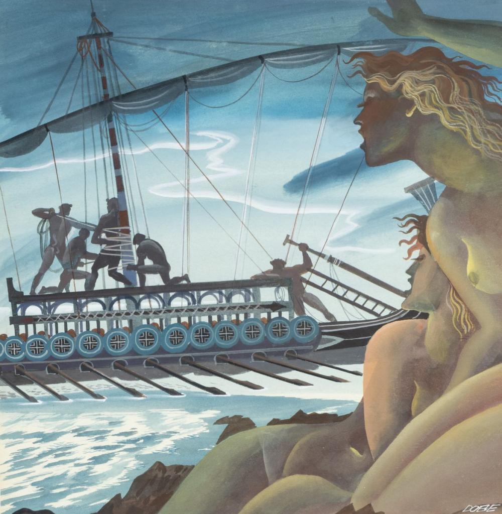 Eppo Doeve comparable auction result: eppo doeve 1907 1981 odysseus en de sirenen