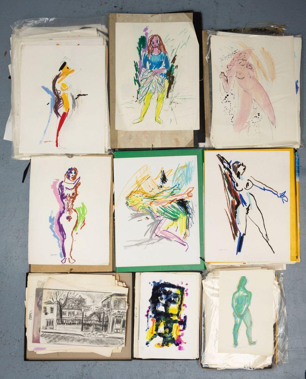 Hans Ittmann comparable auction result: hans ittmann 1914 1972 een zeer uitgebreide collectie tekeningen vnl naakten
