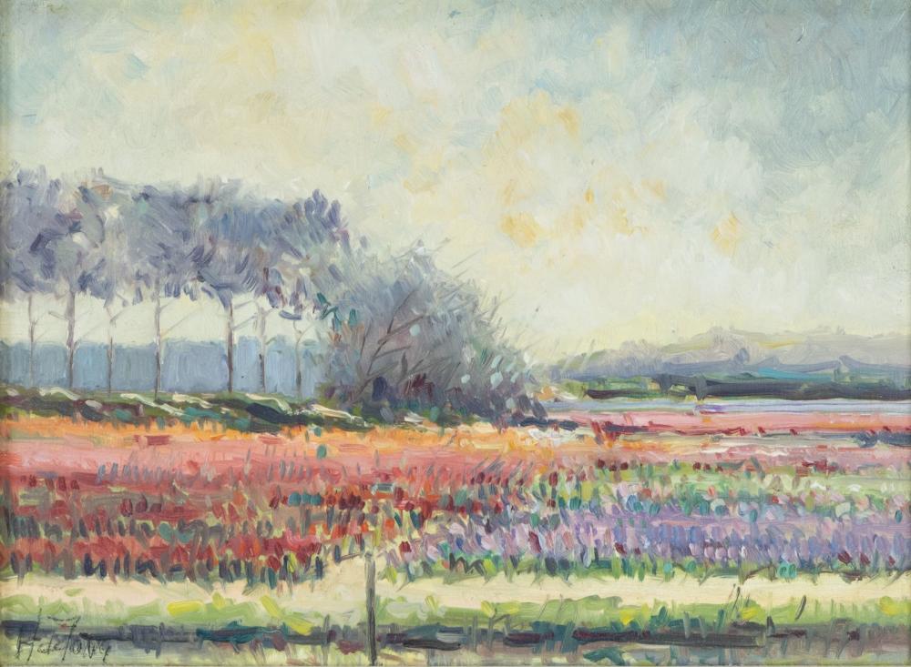 Hans De Jong comparable auction result: hans de jong 1938 bollenvelden