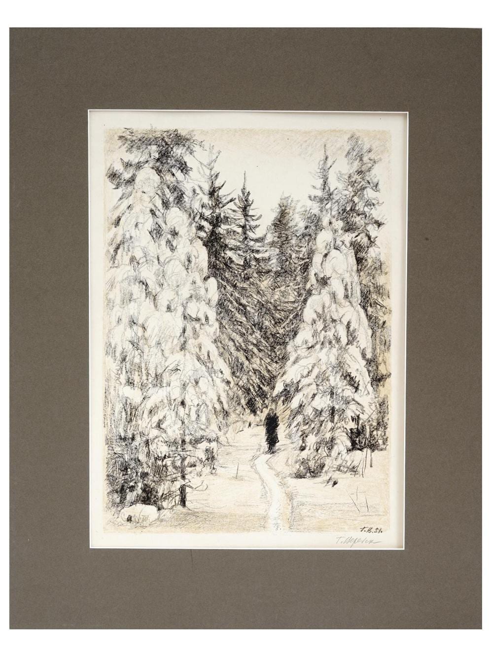 Georgij Semenovic Verejskij comparable auction result: russian lithograph artwork by georgii vereiskii