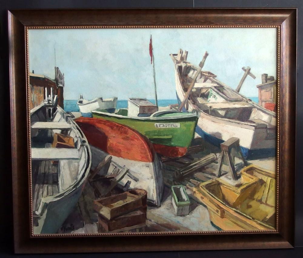 Roger Kuntz comparable auction result: roger kuntz original oil painting
