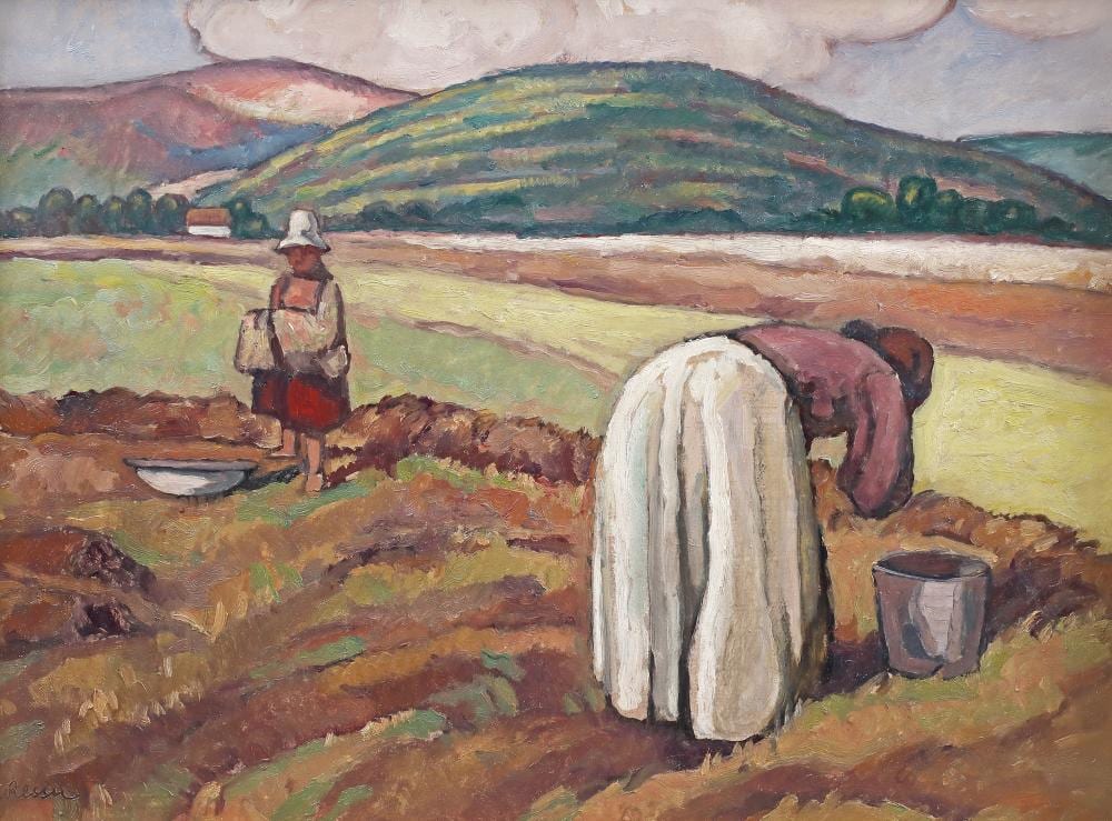 Camil Ressu comparable auction result: camil ressu the potato harvesters