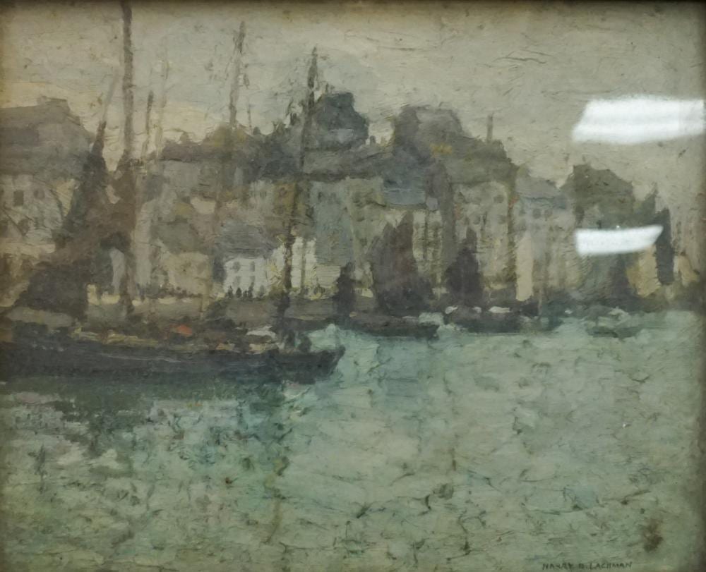 harry b lachman american 1886 1975 view of douarnenez brittany oil on masonite frame 20 x 22 3 4 in 50 80 x 57 79 cm · Weschler's · 2022-12-13 Harry B. Lachman comparable auction result: harry b lachman american 1886 1975 view of douarnenez brittany oil on masonite frame 20 x 22 3 4 in 50 80 x 57 79 cm