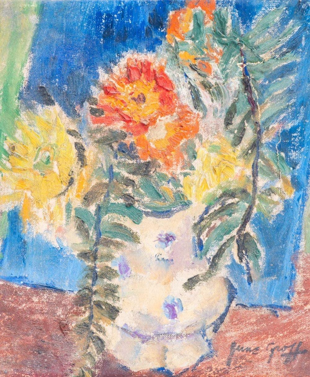 june groff bodill flowers oil on canvas · Auctions at Showplace · 2023-01-15 June Gertrude Groff comparable auction result: june groff bodill flowers oil on canvas