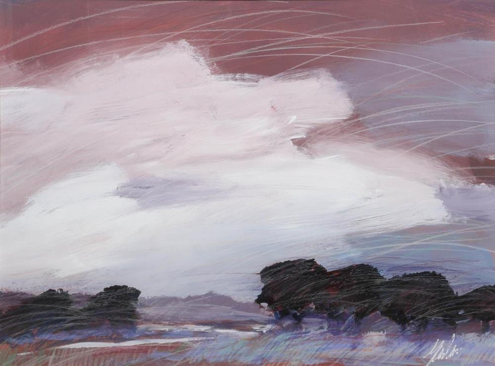 James Grabowski comparable auction result: james grabowski american b 1944 abstract landscape painting mixed media on board signed grabowski 18 x 24 framed 24 1 4 x