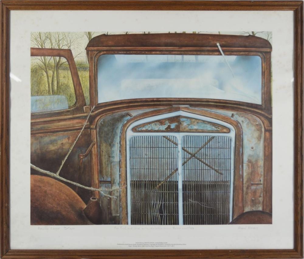 Andre Harvey comparable auction result: andre harvey original lithograph signed