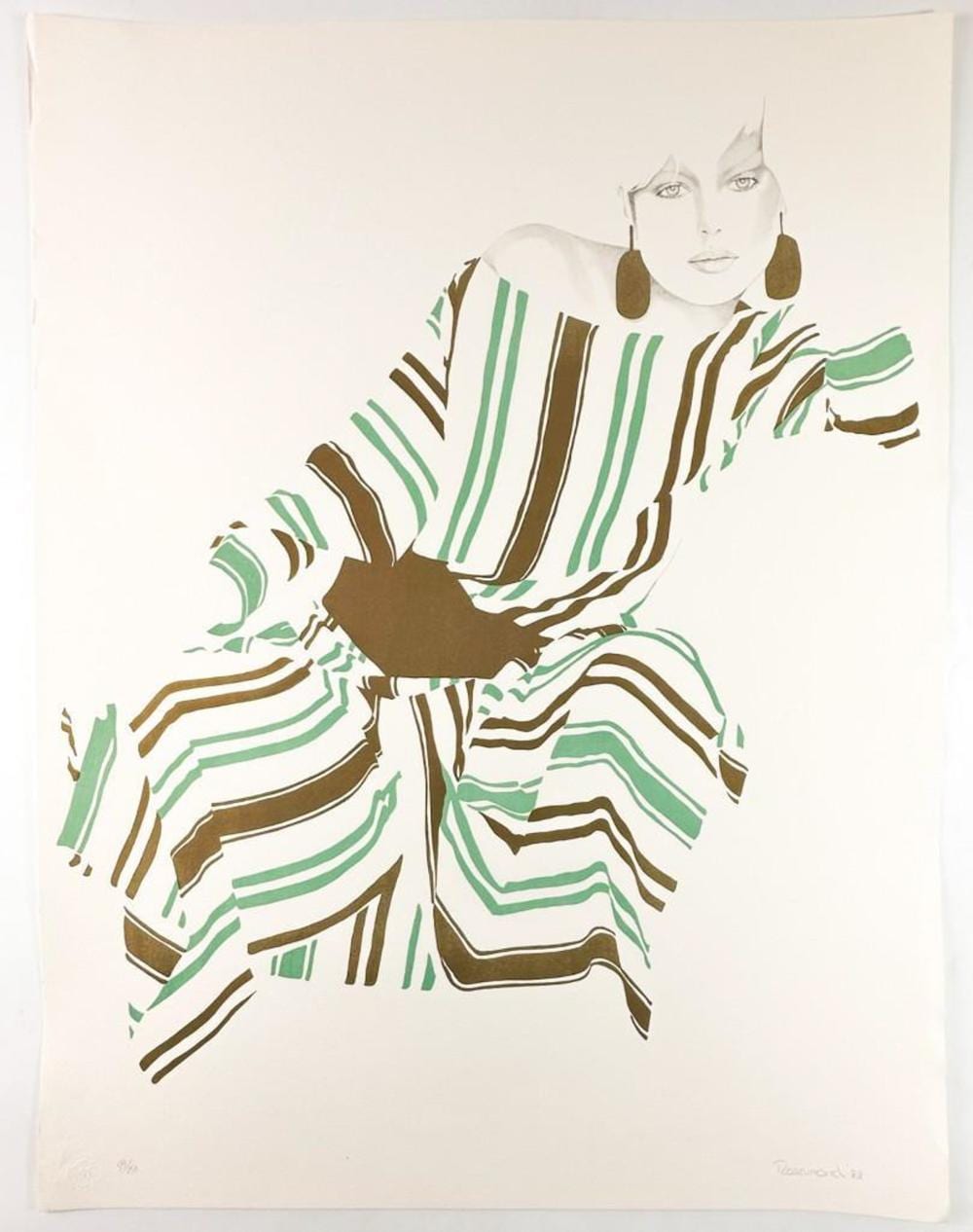 Christine Rosamond comparable auction result: christine rosamond signed print dominique w coa ed 59 250