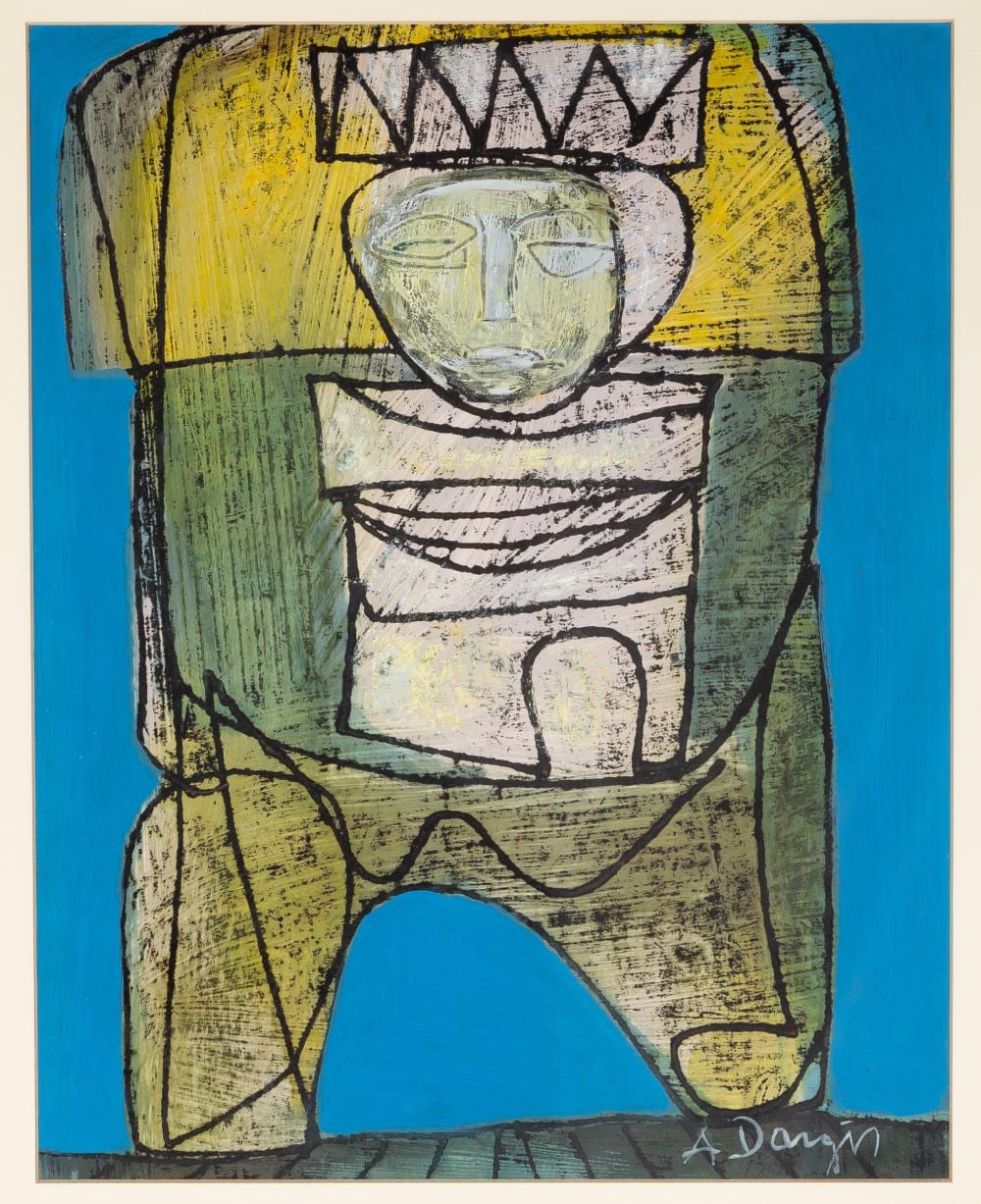 Alfonsas Dargis comparable auction result: alfons dargis lithuania 1909 1996 composition no 2