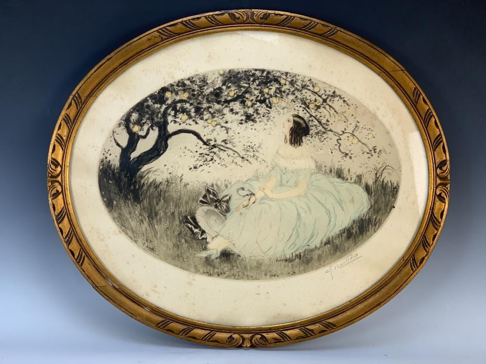 Charles Naillod comparable auction result: charles naillod 1876 1941 bird in apple tree