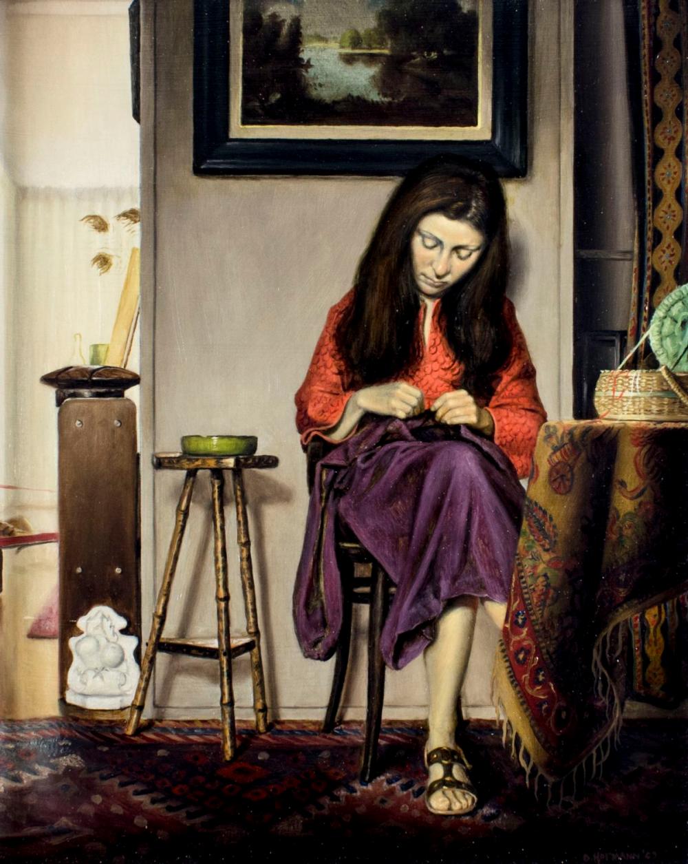 Douglas Hofmann (MD,b 1945) oil painting sold by Broward Auction Gallery LLC, lot 226 — auction record photograph
