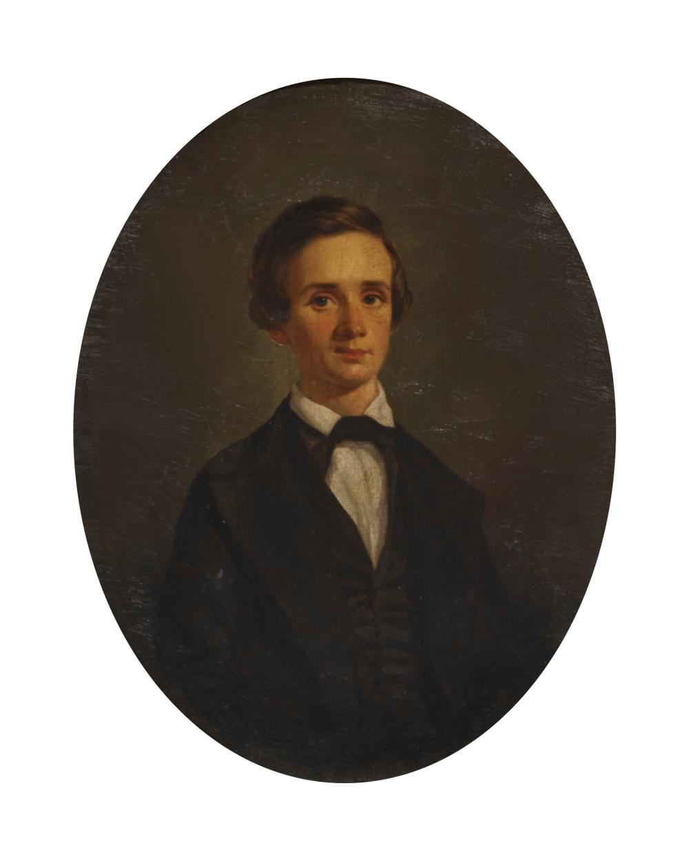 George Linen comparable auction result: george linen scottish american 1802 1888 portrait thomas dickson askew oil on canvas 8 x 6 1 4in 20 x 16cm