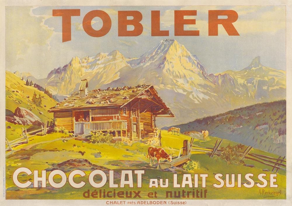 Anton Reckziegel comparable auction result: anton reckziegel 1865 1936 tobler chocolat