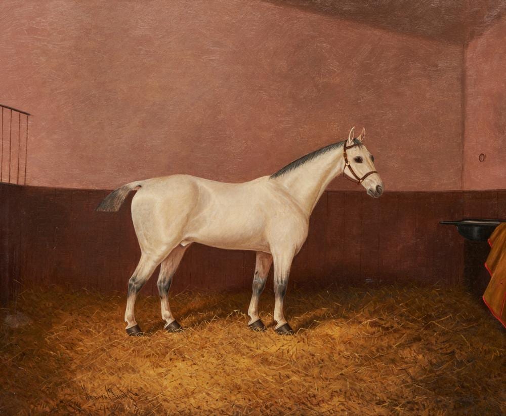 James (1858/1943) Clark comparable auction result: james clark o c english equestrian painting