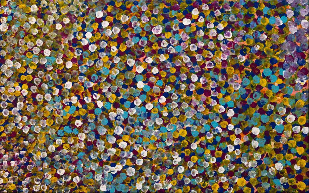 Belinda Golder comparable auction result: belinda golder kngwarreye bush plum