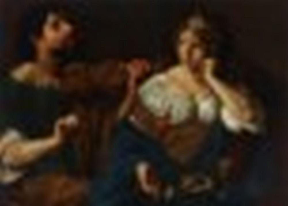 Angelo Caroselli comparable auction result: angelo caroselli rome 1585 1652 lesbia mourning her pet sparrow