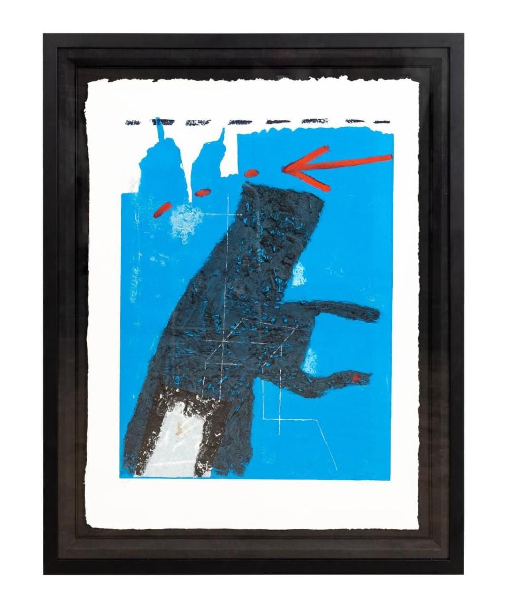JAMES COIGNARD, "ARCHITECTURE" ABSTRACT ETCHING sold by Ahlers & Ogletree Inc., lot 1011 — auction record photograph