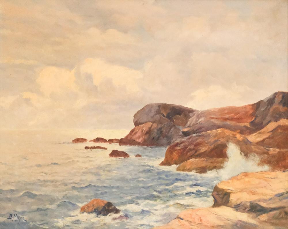 boris b major along the coast · Old Kinderhook Auction Company · 2023-01-10 Boris B. Major comparable auction result: boris b major along the coast