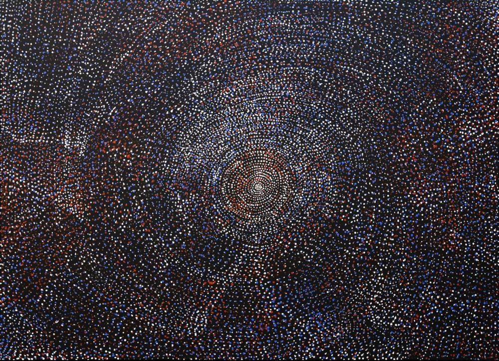 Sharima Robertson Nakamarra comparable auction result: sharima robertson nakamarra mina mina acrylic on linen painted in 2020 comes with certificate of authenticity artwork is stretched and ready to hang 109cm x 151cm