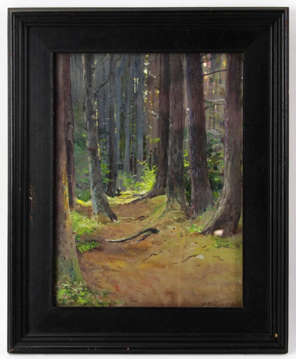 Harold Broadfield Warren comparable auction result: harold broadfield warren forest view