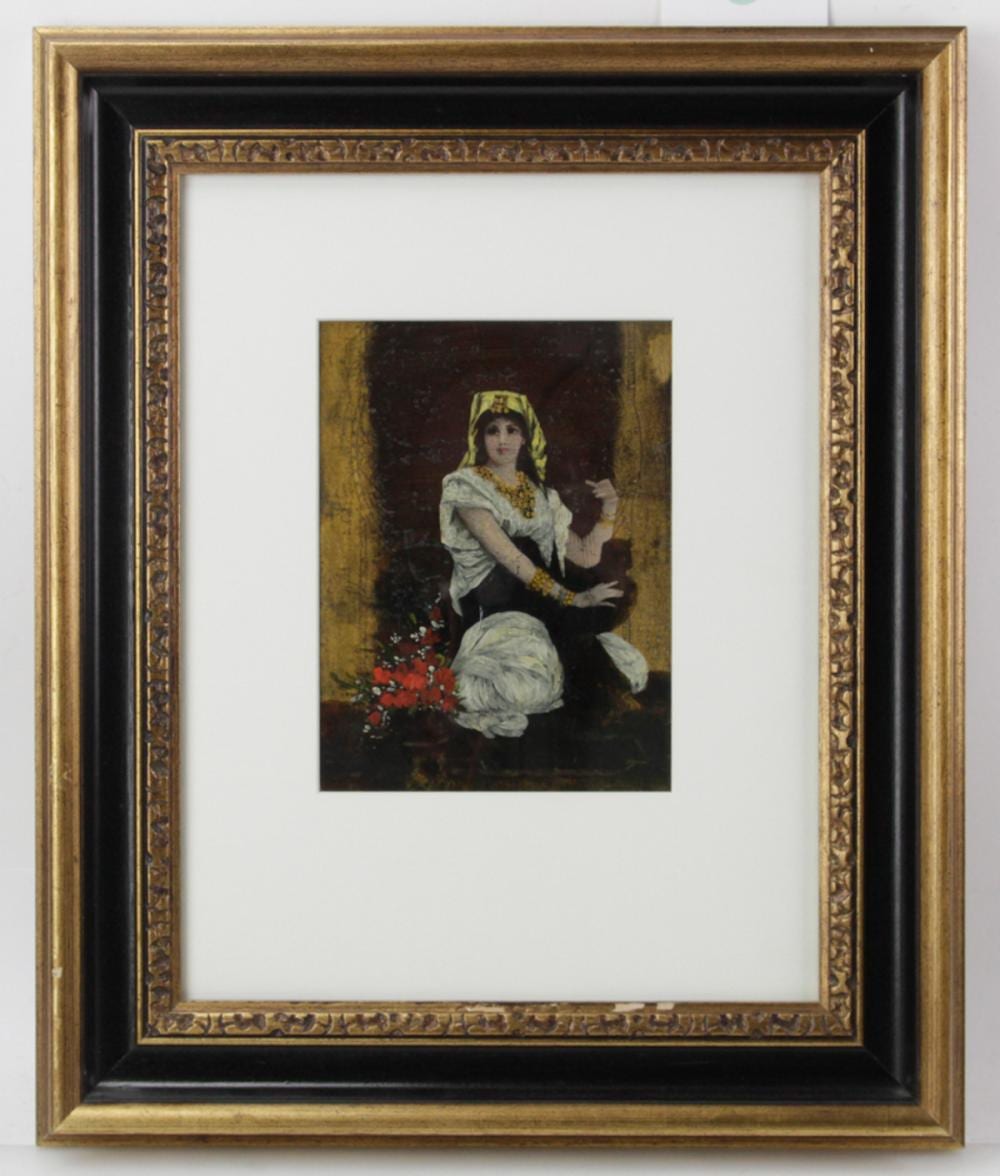 jean joseph benjamin constant oil on panel · Kaminski Auctions · 2023-01-08 Jean-Joseph Benjamin-Constant comparable auction result: jean joseph benjamin constant oil on panel