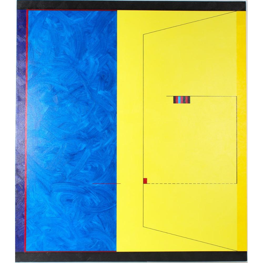 Cerj Lalonde comparable auction result: cerj lalonde b 1954 american m m acrylic canvas