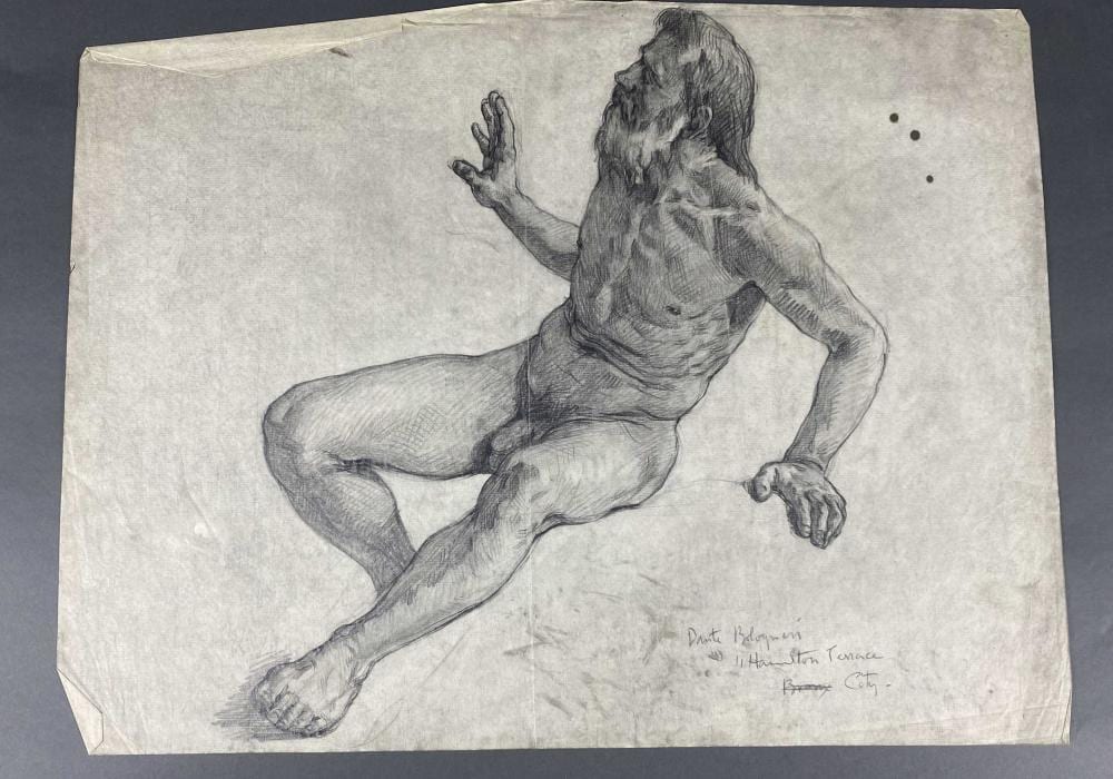 Allyn Cox comparable auction result: allyn cox 20 sketches