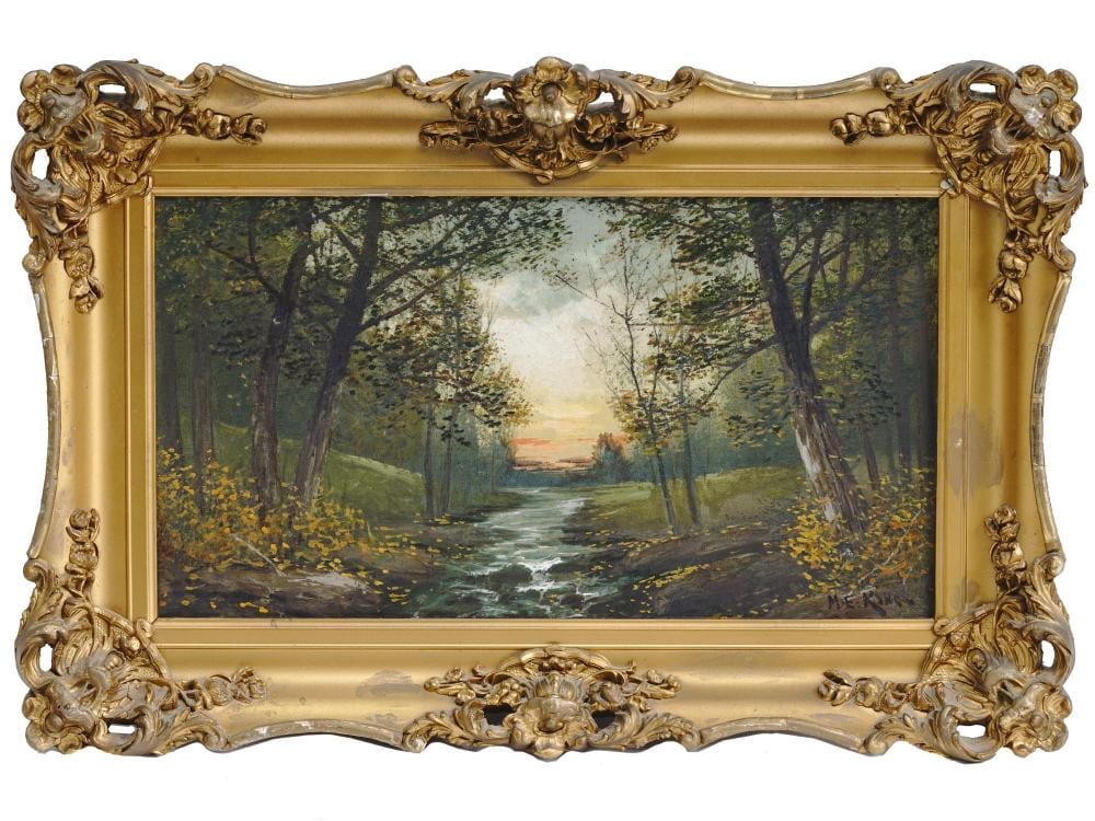 usa landscape oil painting by mary elizabeth king · Antique Arena Inc · 2023-01-14 Mary Elizabeth King comparable auction result: usa landscape oil painting by mary elizabeth king
