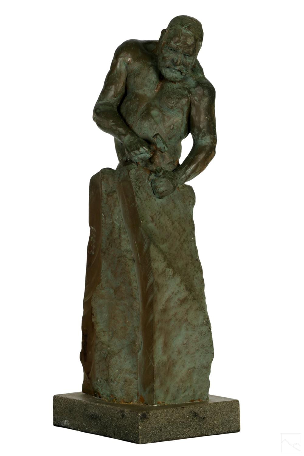 Ramón Lago comparable auction result: ramon lago 1947 2018 figural self portrait statue