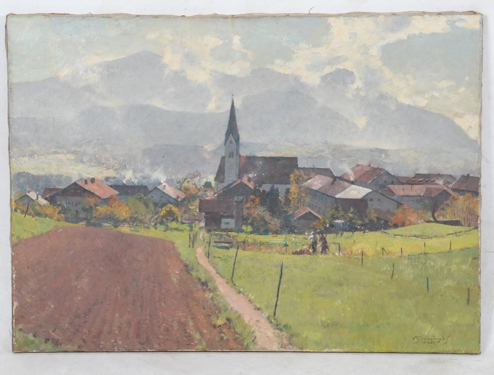 Constantin Gerhardinger comparable auction result: constantin gerhardinger 1888 1970 oil on canvas