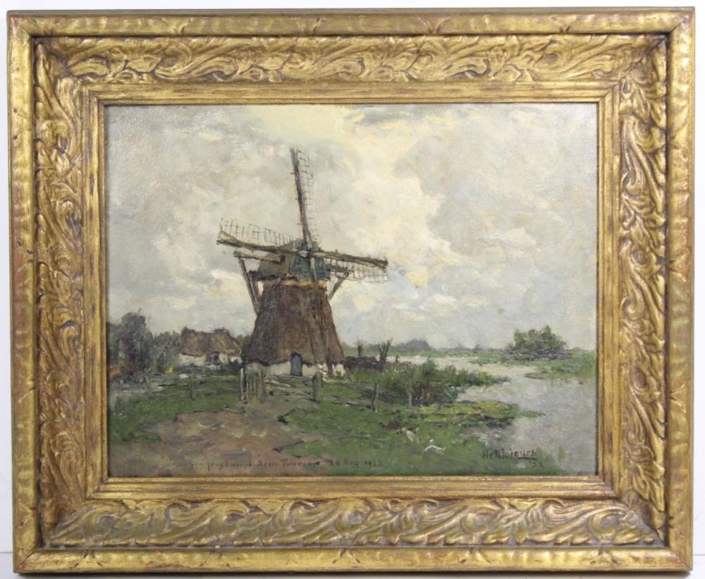 Hendrik Johannes Leurs comparable auction result: hendrik johannes leurs 1890 1956 oil painting
