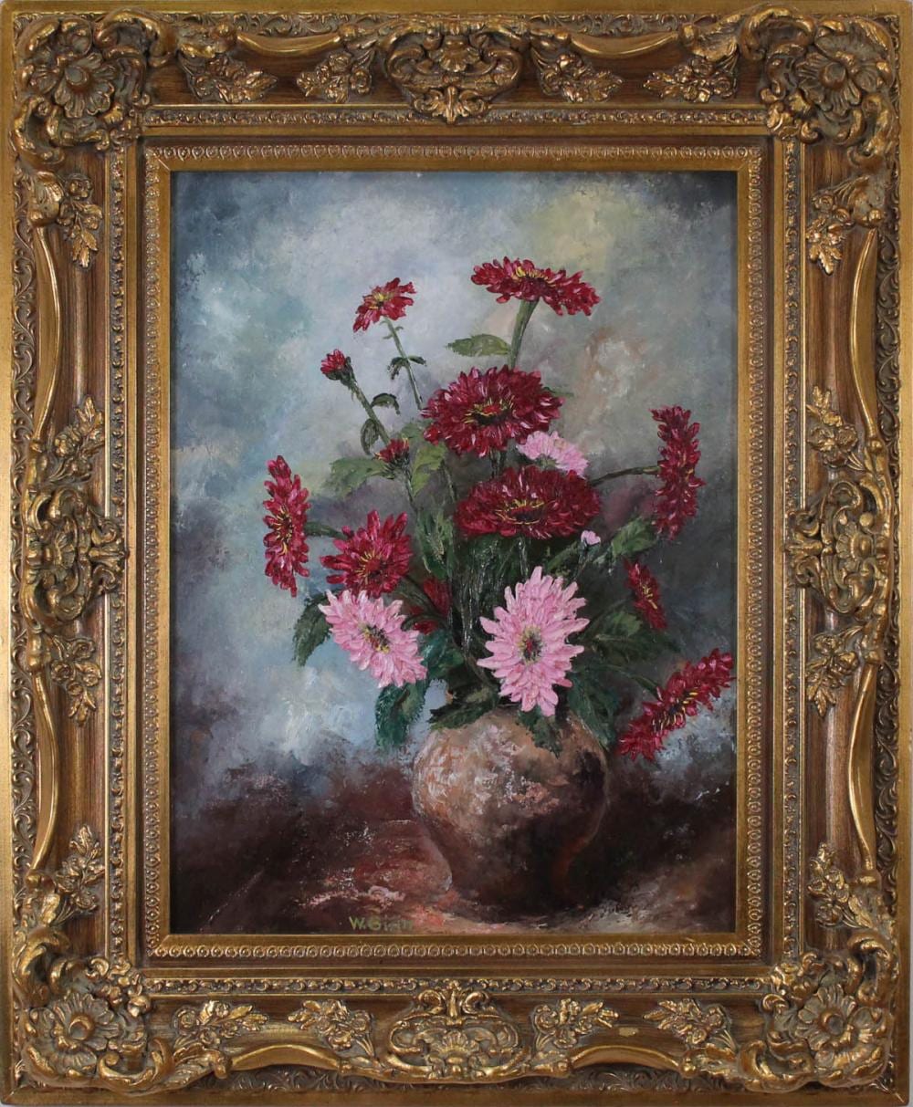Willy Gisin comparable auction result: willy gisin oil on board