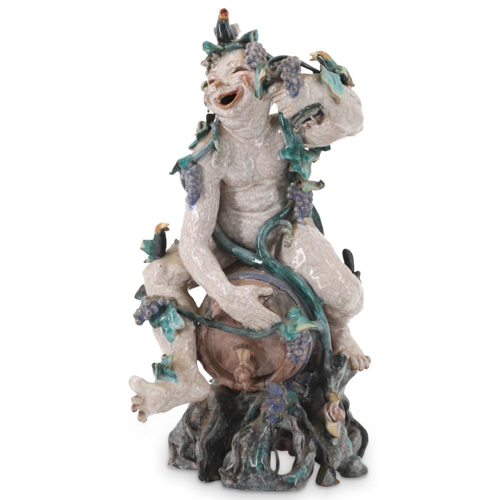leopold anzengruber austrian 1912 1979 bacchus ceramic sculpture · Akiba Galleries · 2023-01-24 Leopold Anzengruber comparable auction result: leopold anzengruber austrian 1912 1979 bacchus ceramic sculpture