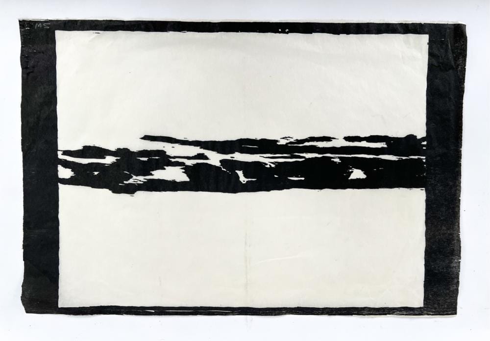 Sandy Walker comparable auction result: sandy walker b 1942 woodcut on japan