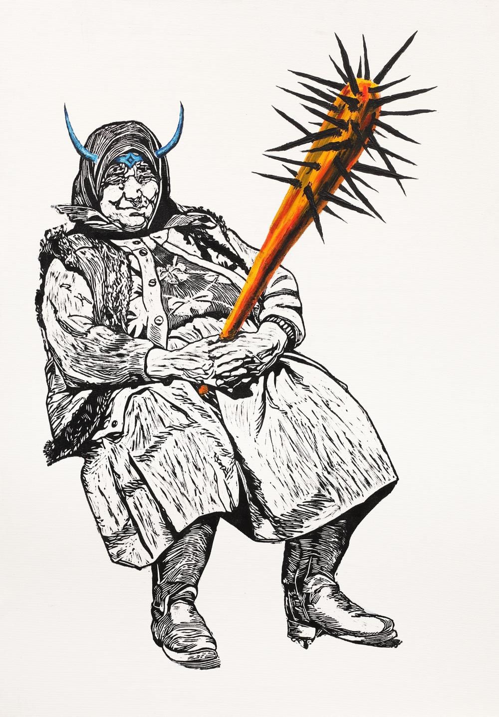 Dumitru Gorzo comparable auction result: dumitru gorzo old bat beak