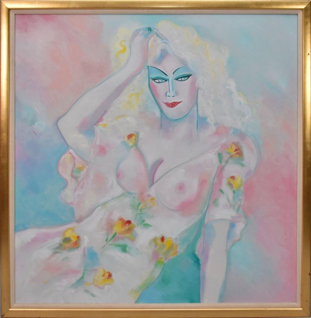 earl william linderman born 1931 32 portrait oil on canvas signed on right hand side 48 1 4 x 48 1 2 · Bill Hood & Sons Arts & Antiques Auctions · 2023-01-17 Earl William Linderman comparable auction result: earl william linderman born 1931 32 portrait oil on canvas signed on right hand side 48 1 4 x 48 1 2