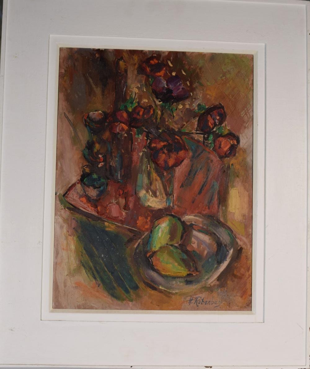 Harold Rotenberg comparable auction result: harold rotenberg oil painting