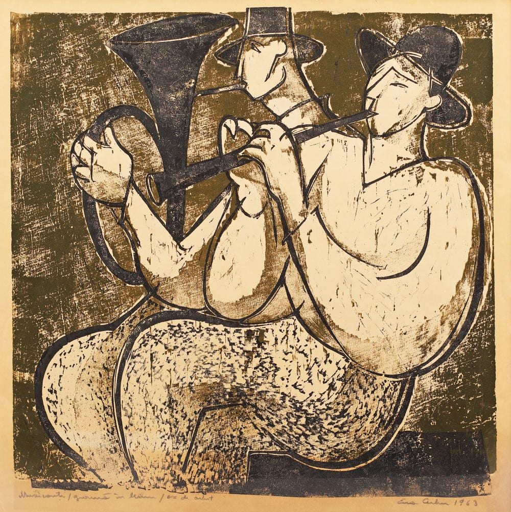 eva cerbu musicians · A10 by Artmark · 2023-01-19 Eva Cerbu comparable auction result: eva cerbu musicians