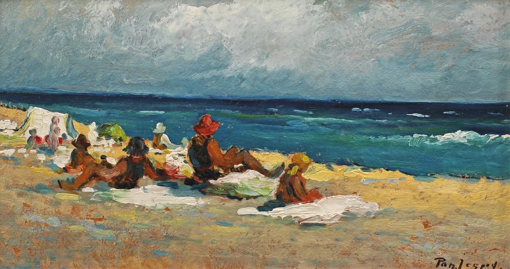 Pan Ioanid comparable auction result: pan ioanid on the beach