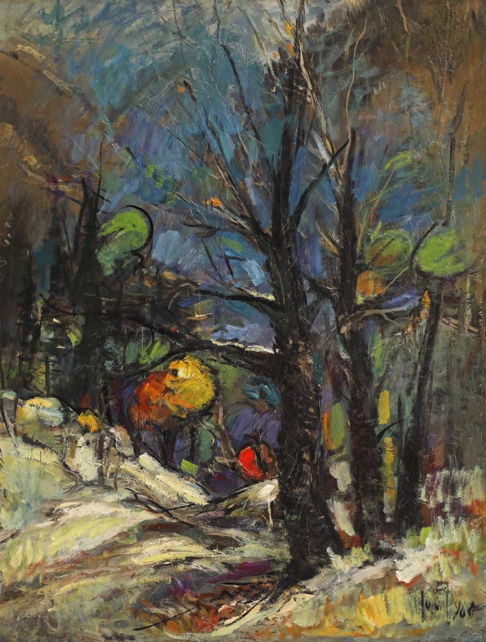 Iosif Rosenblut comparable auction result: iosif rosenblut beginning of winter