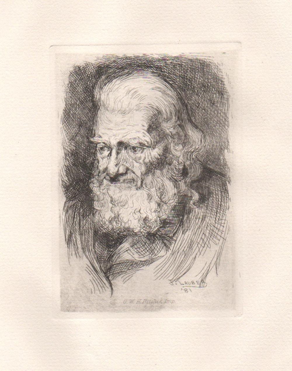 Joseph Lauber comparable auction result: joseph lauber 1855 1948 american artist original etching