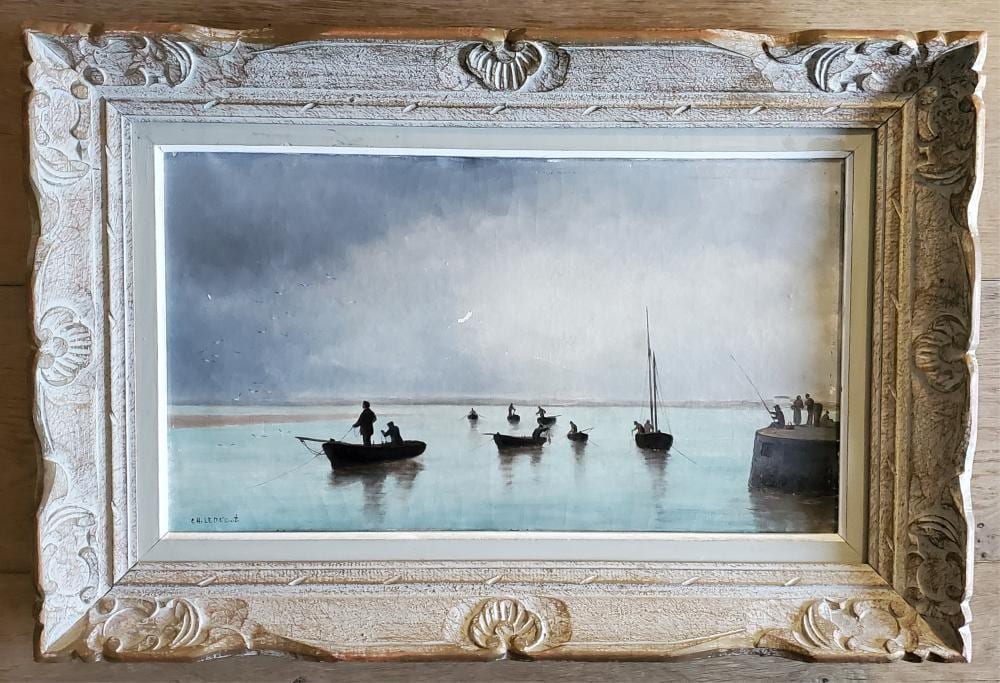 Charles Leduc comparable auction result: charles leduc 1831 1911 oil on canvas