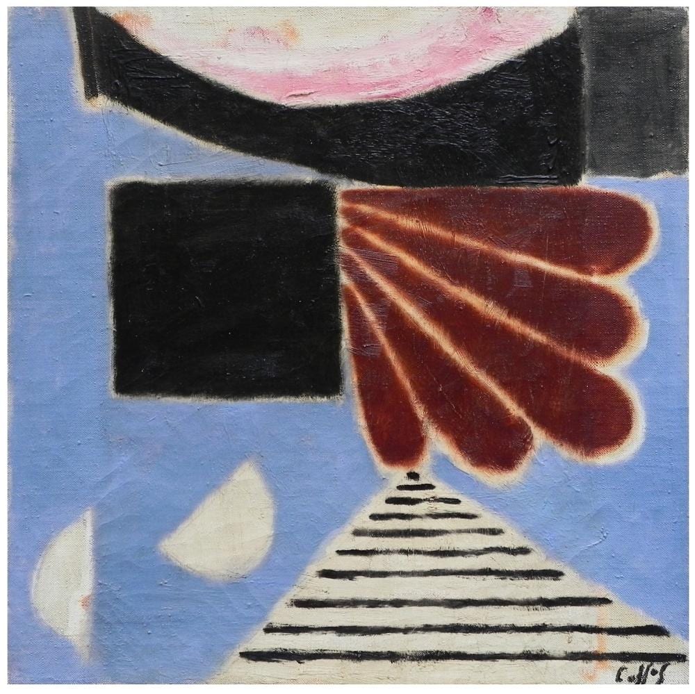 Shlomo Cassos comparable auction result: shlomo cassos american french israeli b 1934