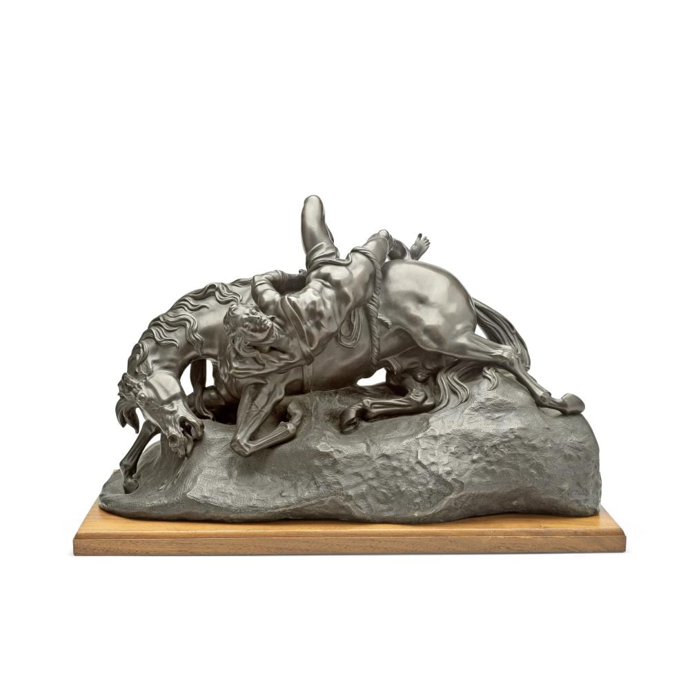 John Graham Lough comparable auction result: john graham lough british 1789 1876 a bronze figure group depicting ivan mazeppa